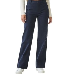 The Limited Navy Blue Dress Pants Women's Size 8 Bootcut Stretch Work Slacks